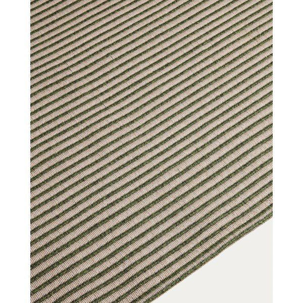Zeleni/bež unutarnji i vanjski tepih 160x230 cm Ardelia – Kave Home-image-3