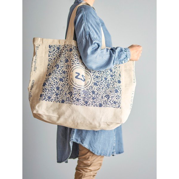 Pamučna vreća za kupovinu Anniversary – Bloomingville-image-3