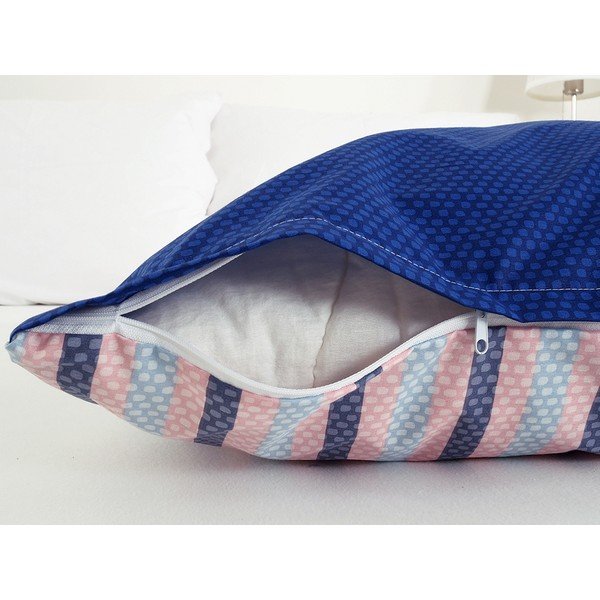 Plava posteljina za krevet za jednu osobu od krepa 140x200 cm Top Class – B.E.S.-image-1