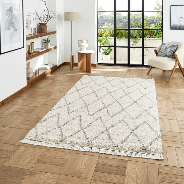 Krem tepih 120x170 cm Boho – Think Rugs-image-2