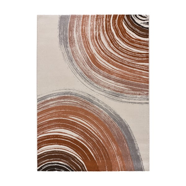 Tepih u ciglasto-krem boji 135x190 cm Ashley - Universal