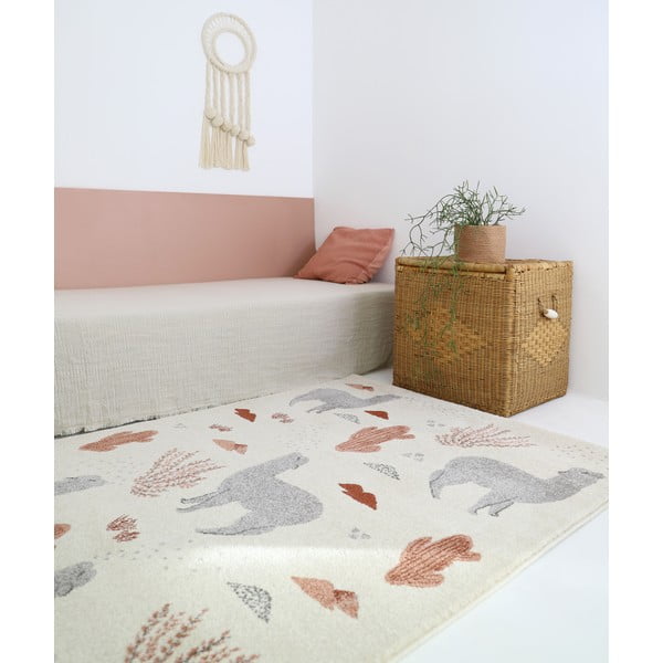 Krem dječji tepih 120x170 cm Andina by Mon Petit Art – Nattiot-image-3