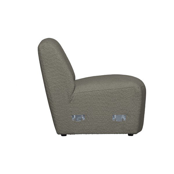 Kaki zelena modularna sjedeća garnitura od bouclé tkanine (srednji modul ) Coco  – WOOOD-image-3