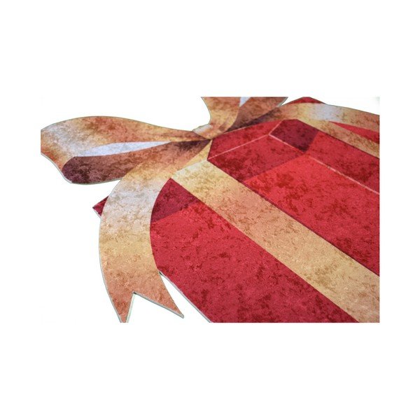 Tepih u crveno-zlatnoj boji Vitaus Gift, 60 x 100 cm-image-1