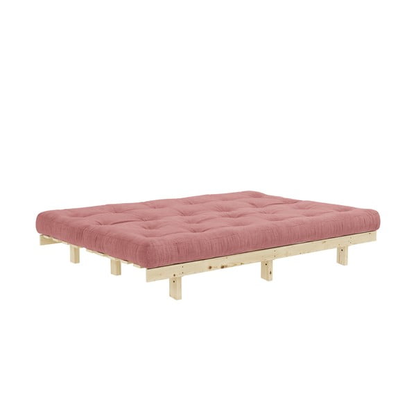 Ružičasta sofa od samta 200 cm Lean – Karup Design-image-4