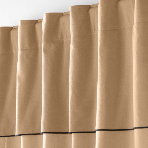 Svjetlo smeđa zavjesa 140x240 cm Mistraline – douceur d'intérieur-image-1