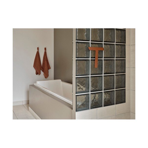 Brisač za stakla s držačem boje terakote 22 cm Ume – Zone-image-1