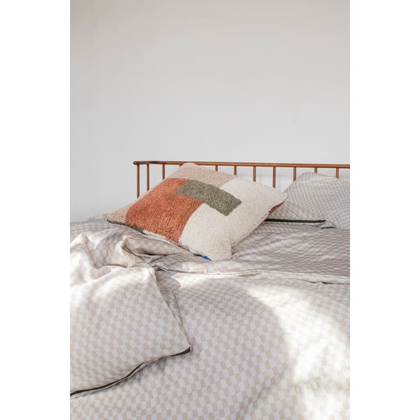 Bež posteljina za bračni krevet/za produženi krevet od pamučnog satena 200x220 cm Mini – Mette Ditmer Denmark-image-3