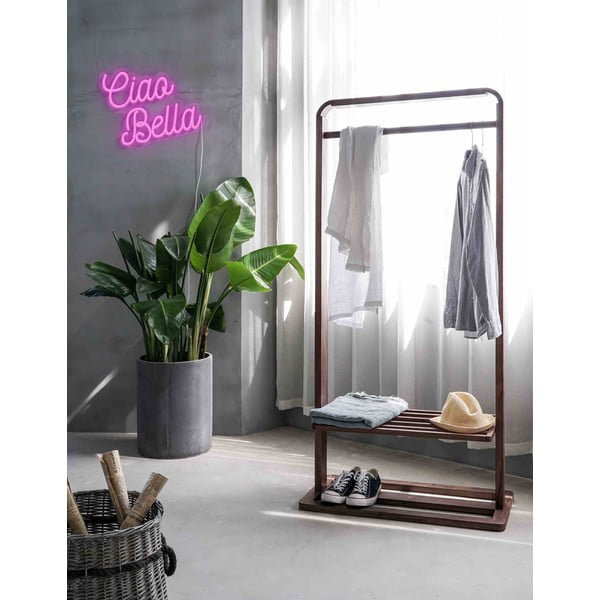 Ružičasti zidni svjetleći ukras Candy Shock Ciao Bella, 40 x 28,5 cm-image-1