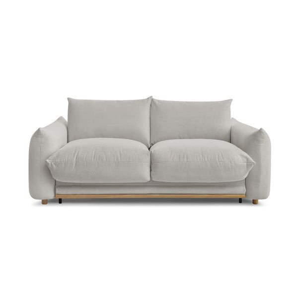 Svijetlo siva sklopiva sofa 234 cm Ernest – Bobochic Paris