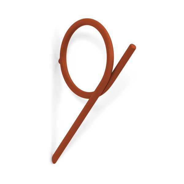 Željezna zidna kuka boja terakote Tuba M – Spinder Design