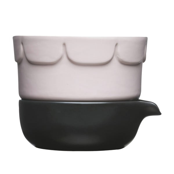 Porculanska saksija sa zdjelom za navodnjavanje Sagaform-image-1