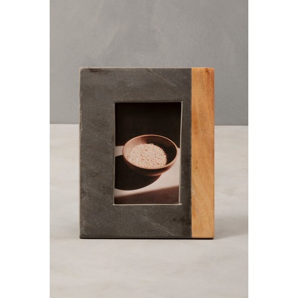Sivi kameni okvir 18x23 cm Kata – Premier Housewares-image-1