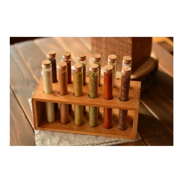 Set od 12 Bambum Vanilla epruveta i stalak-image-4