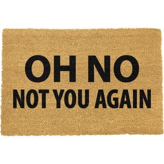 Otirač od prirodnog kokosovog vlakna Artsy Doormats Not You Again, 40 x 60 cm