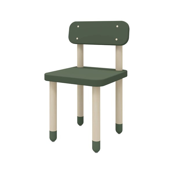 Zelena dječja stolica Flexa Dots