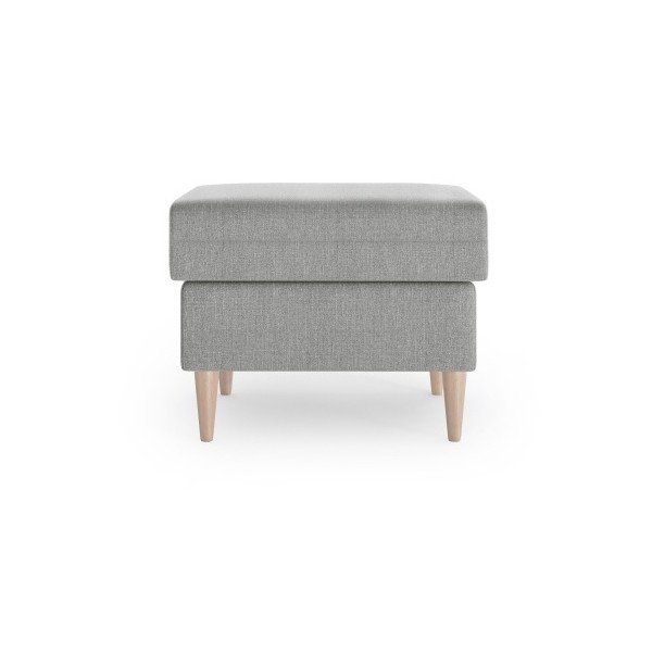 Sivi tabure Mazzini Sofas Aubrieta, 60 x 45 cm-image-2
