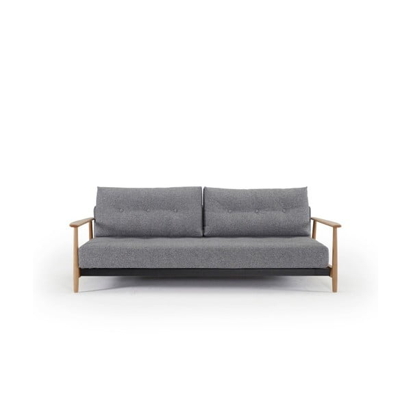 Sivi kauč na razvlačenje Innovation Eluma Deluxe