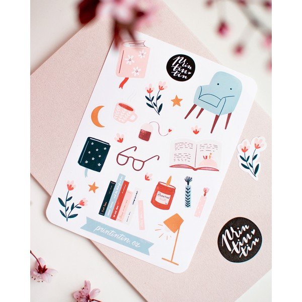 Vinilne samoljepljive naljepnice s motivom Printintin, 10,5 cm x 14,5 cm-image-1