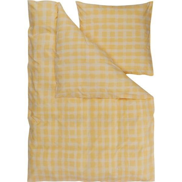 Žuta pamučna posteljina 200x135 cm Milène - Westwing Collection