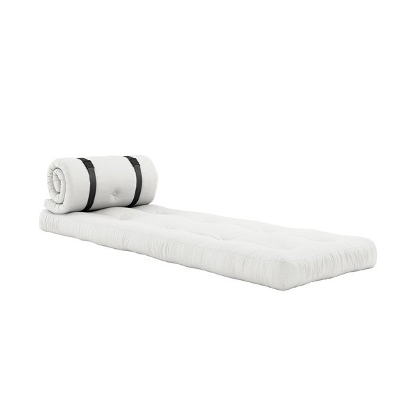 Bijela mekana sklopiva stolica prikladna za eksterijer Karup Design Design OUT ™ Buckle Up White-image-1