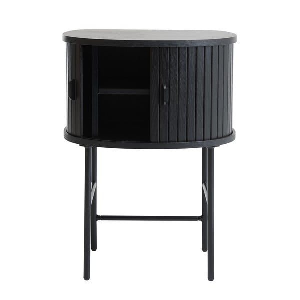 Crni noćni ormarić Nola – Unique Furniture-image-2