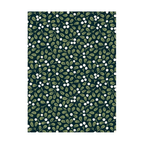 5 listova papira za zamatanje Eleanor stuart Mistletoe, 50 x 70 cm