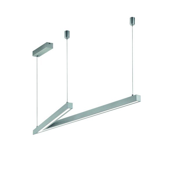 Siva LED viseća svjetiljka s metalnim sjenilom Cicanto – CINQUE-image-3