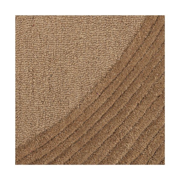 Ručno rađen vunen tepih u tamnoj prirodnoj boji 160x230 cm Pune – House Nordic-image-4