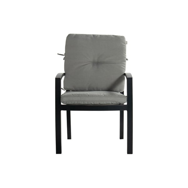 Siva metalna vrtna stolica Rosario – Hartman-image-2