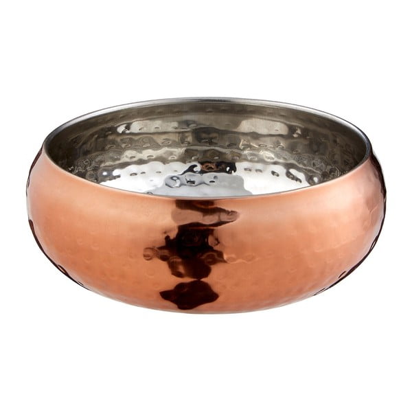 Ukrasna zdjela u rose gold boji Premier Housewares Hammered ⌀ 12 cm-image-1