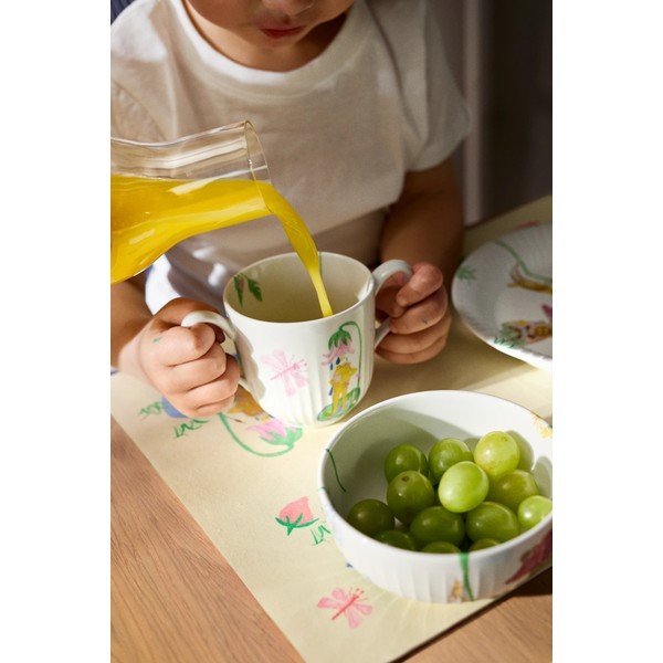 Porculanski dječji set posuđa 3 kom Hammershøi Kids – Kähler Design-image-4