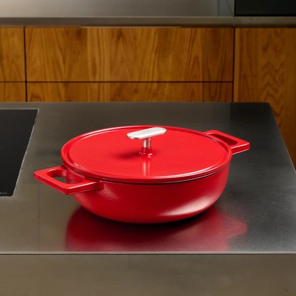 Tava s poklopcem od lijevanog željeza ø 26 cm tegame Mattia 3.0 – FABINI-image-4