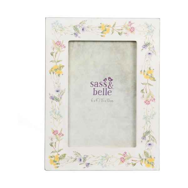 Bijeli okvir za fotografije Sass &amp; Belle Wildflower
