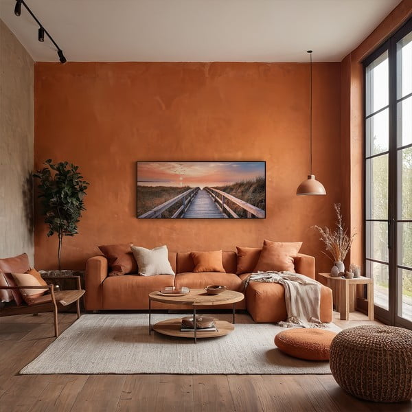 Slika 150x60 cm Beach Footbridge – knor-image-1