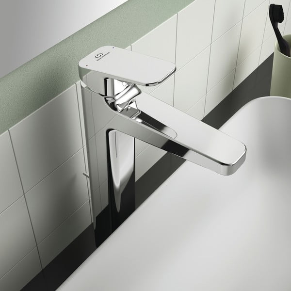 Slavina za umivaonik u sjajno srebrnoj boji Ceraplan – Ideal Standard-image-3