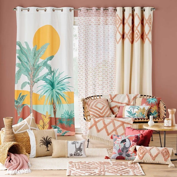 Ružičasti/krem periv tepih 60x90 cm Athena – douceur d'intérieur-image-1