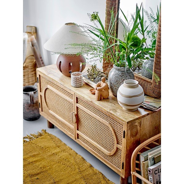 Niska komoda od masivnog manga u prirodnoj boji 90x54 cm Pablo – Bloomingville-image-1