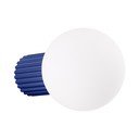 Tamno plava zidna lampa Orbital – Sollux