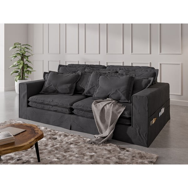 Antracitno siva sofa 236 cm Nora – Ropez-image-3