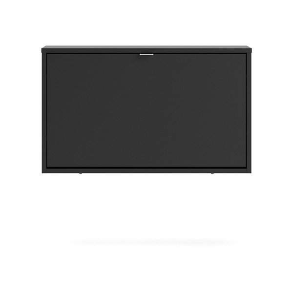 Crni preklopni/viseći ormarić za cipele Shoes – Tvilum-image-2