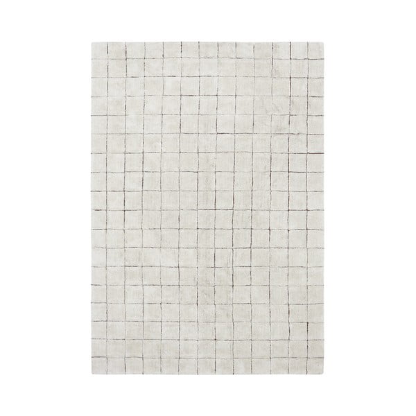 Krem periv/ručno rađen pamučan tepih 170x240 cm Mosaic – Lorena Canals