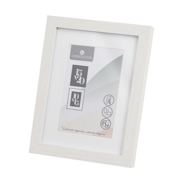 Bijeli stojeći/viseći okvir 17,5x22,5 cm Sencillo – Casa Selección