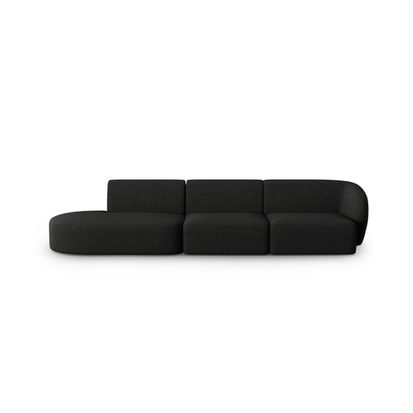Crna sofa 302 cm Shane – Micadoni Home