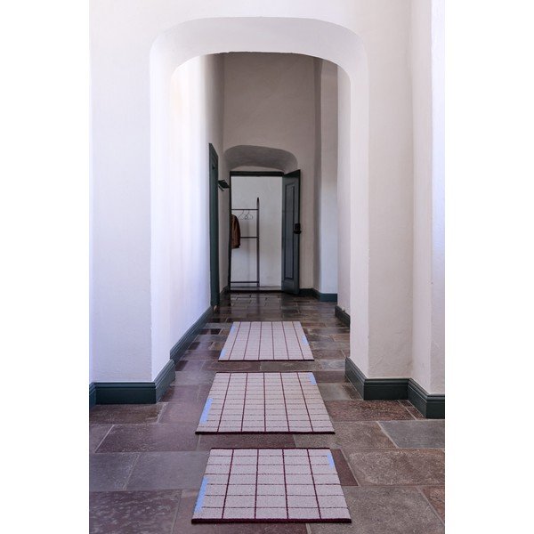 Bordo/sivi tepih 70x150 cm Network – Mette Ditmer Denmark-image-1