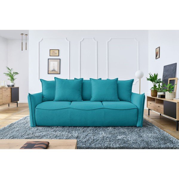 Tirkizna sklopiva sofa 226 cm Leon – Bobochic Paris-image-1