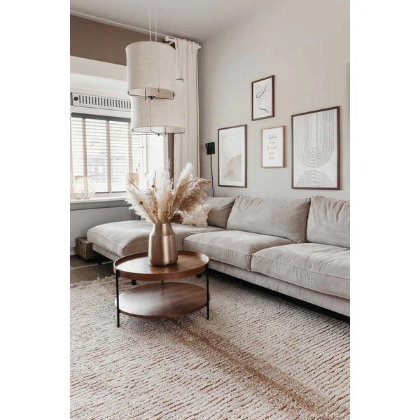 Ciglasti/bež pamučan tepih 140x200 cm Duetto Toffee – Lorena Canals-image-4