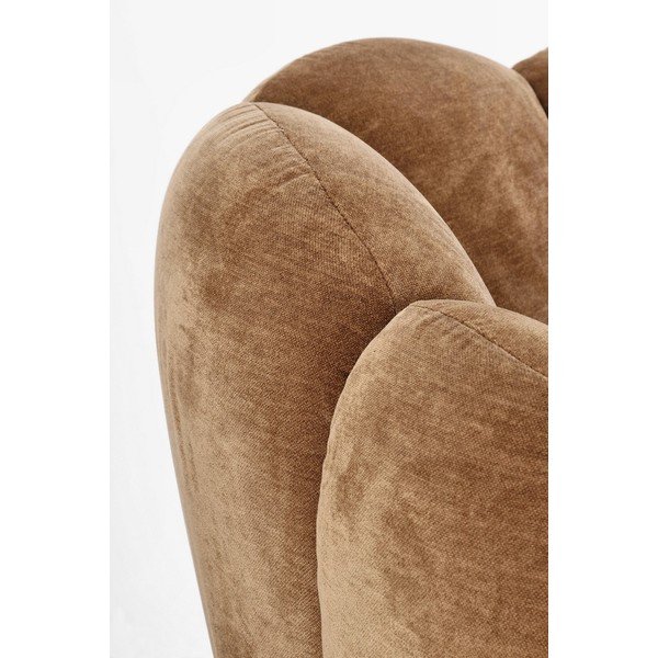 Smeđa fotelja Tulip – Bizzotto-image-1