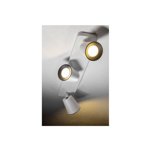 Bijela stropna svjetiljka s metalnim sjenilom 9x53 cm Elli – GTV-image-1