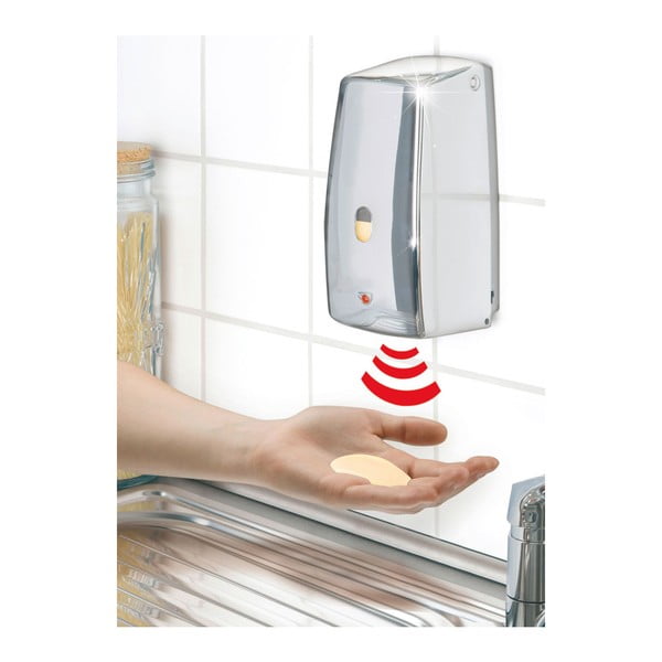 Dozator tekućeg sapuna na infracrveni senzor u boji kroma Wenko Treviso-image-1